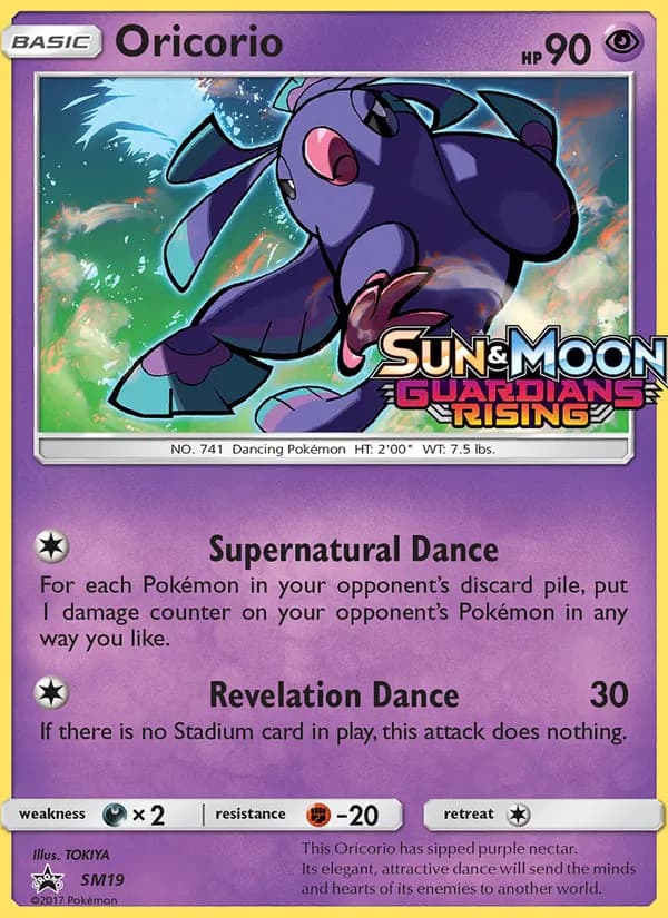Oricorio – SM Black Star Promos SM19