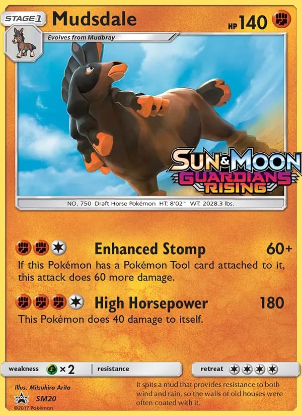Mudsdale – SM Black Star Promos SM20