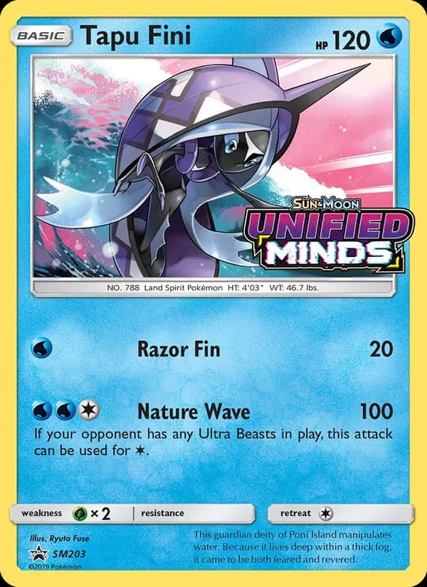 Tapu Fini – SM Black Star Promos SM203