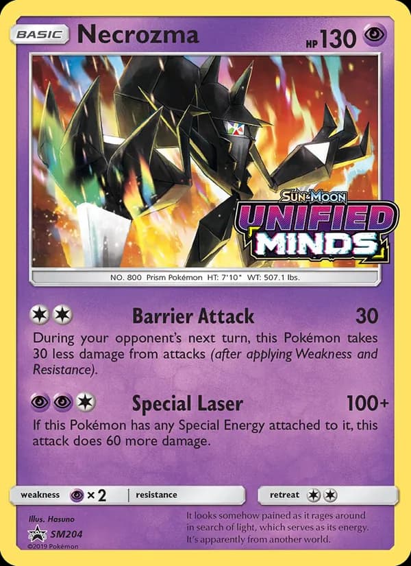 Necrozma – SM Black Star Promos SM204