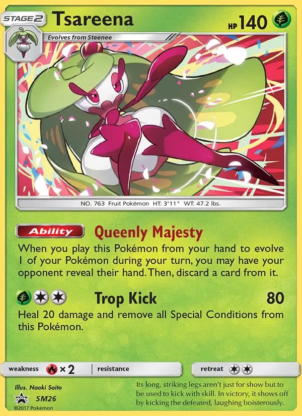 Tsareena – SM Black Star Promos SM26