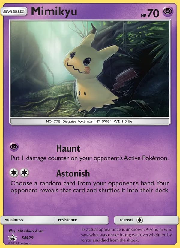 Mimikyu – SM Black Star Promos SM29