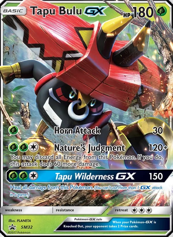 Tapu Bulu GX – SM Black Star Promos SM32