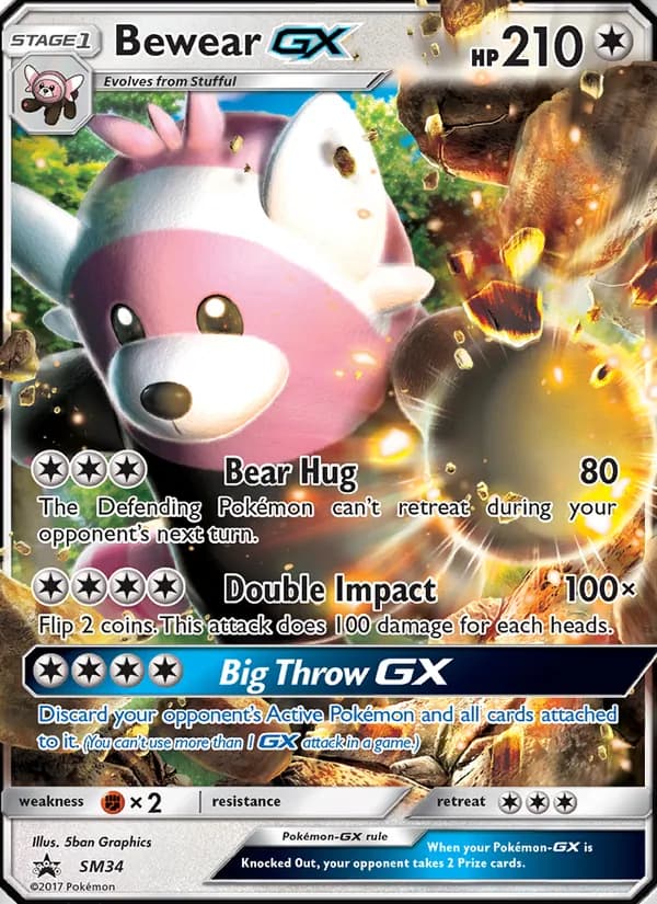 Bewear GX – SM Black Star Promos SM34