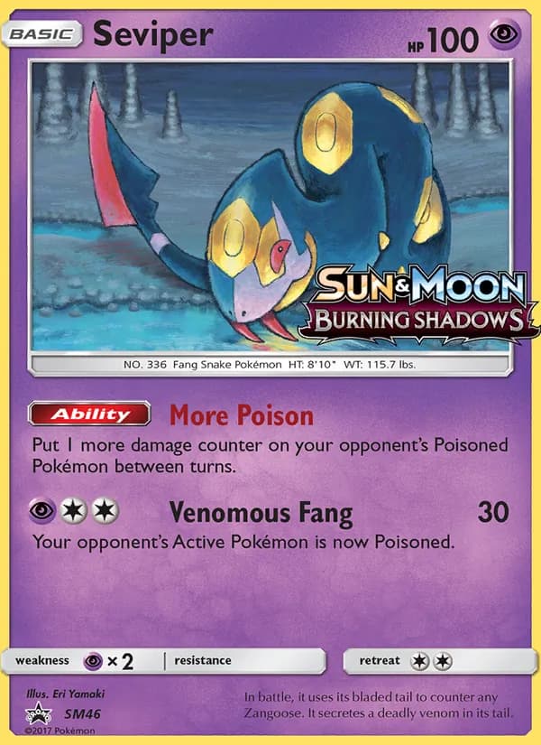 Seviper – SM Black Star Promos SM46