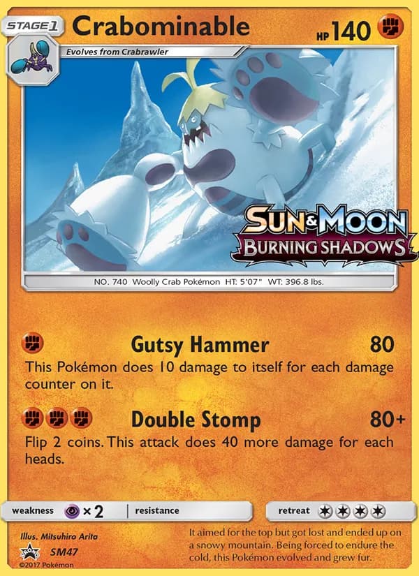 Crabominable – SM Black Star Promos SM47