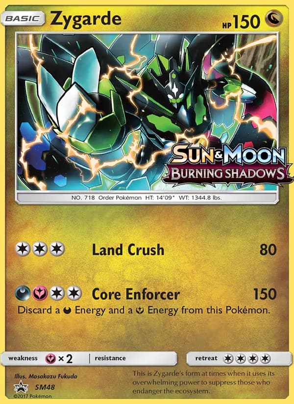 Zygarde – SM Black Star Promos SM48