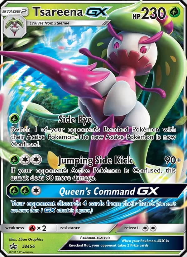 Tsareena GX – SM Black Star Promos SM56