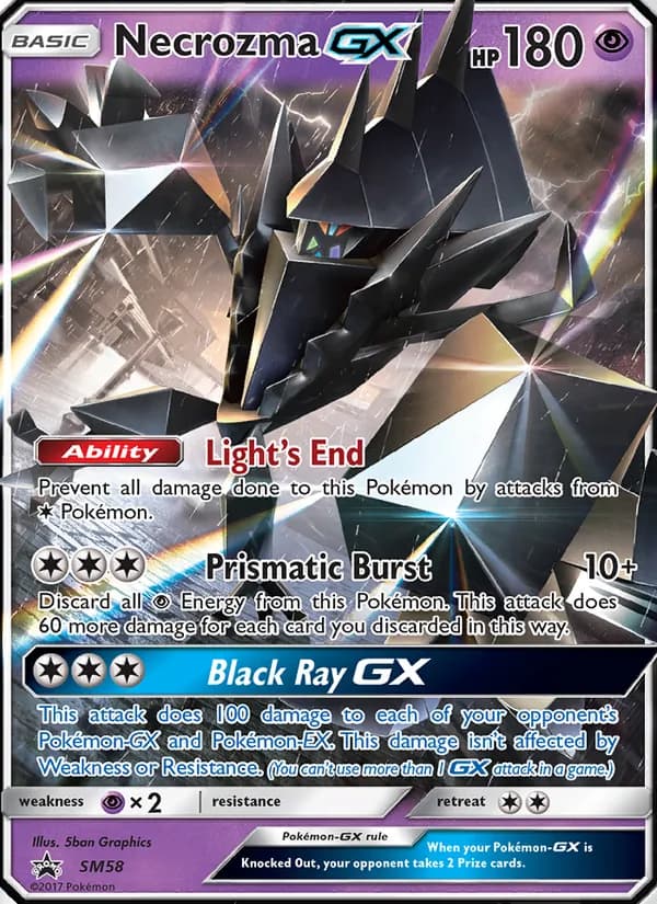 Necrozma GX – SM Black Star Promos SM58