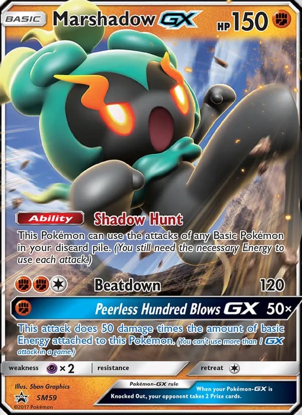 Marshadow GX – SM Black Star Promos SM59