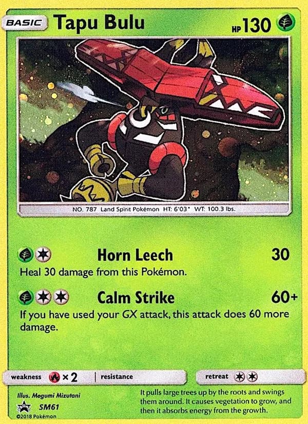 Tapu Bulu – SM Black Star Promos SM61