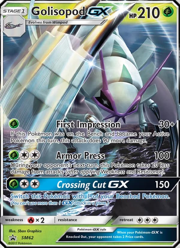 Golisopod GX – SM Black Star Promos SM62