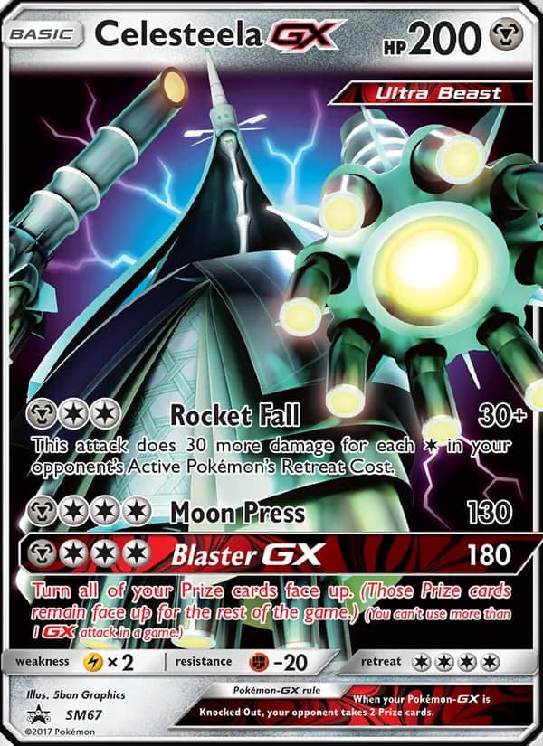 Celesteela GX – SM Black Star Promos SM67