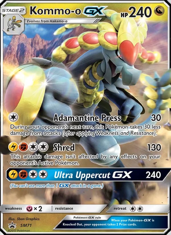 Kommo-o GX – SM Black Star Promos SM71