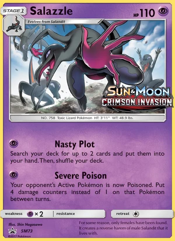 Salazzle – SM Black Star Promos SM73