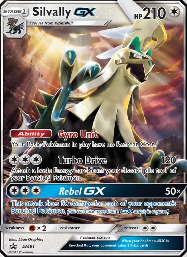 Silvally GX – SM Black Star Promos SM91
