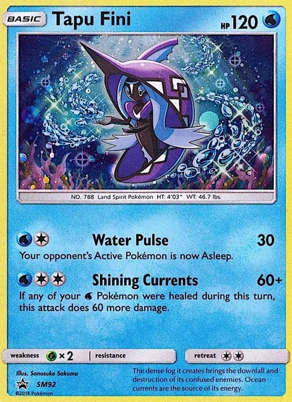 Tapu Fini – SM Black Star Promos SM92