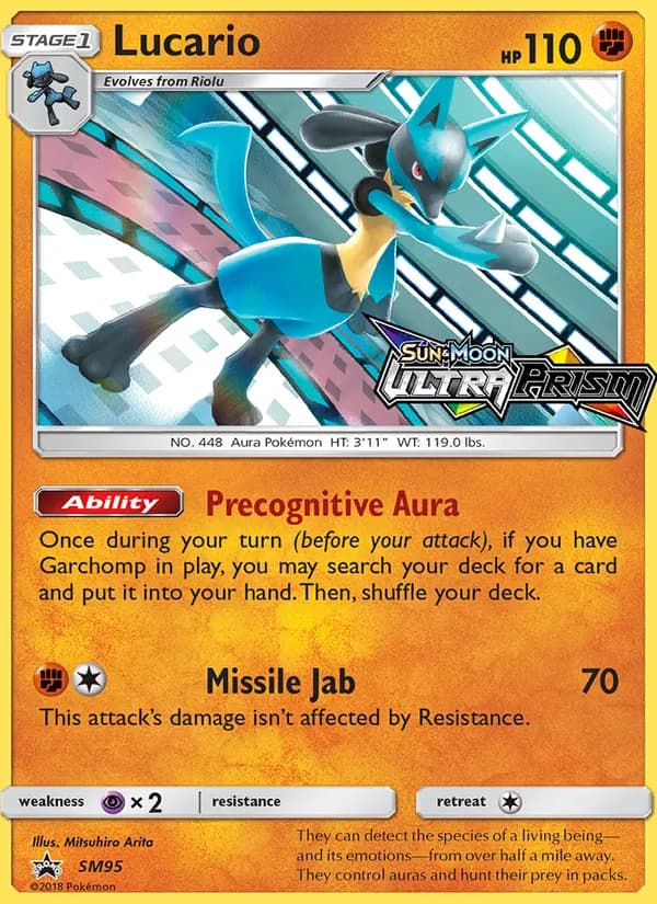Lucario – SM Black Star Promos SM95