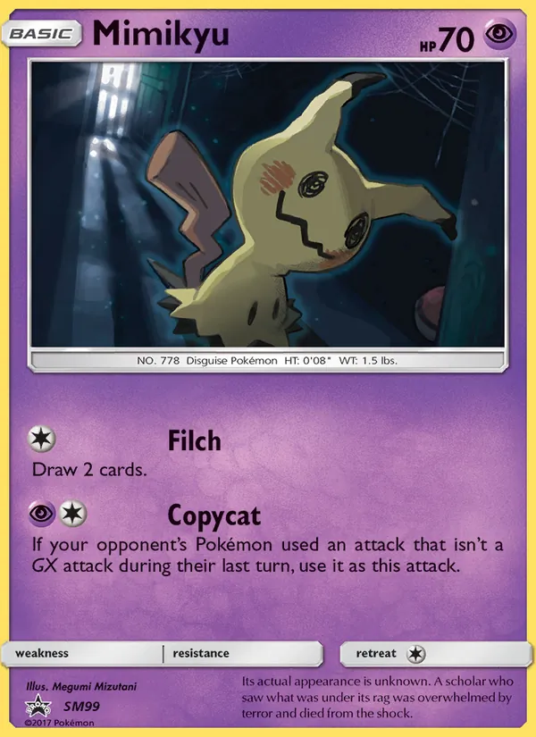 Mimikyu – SM Black Star Promos SM99