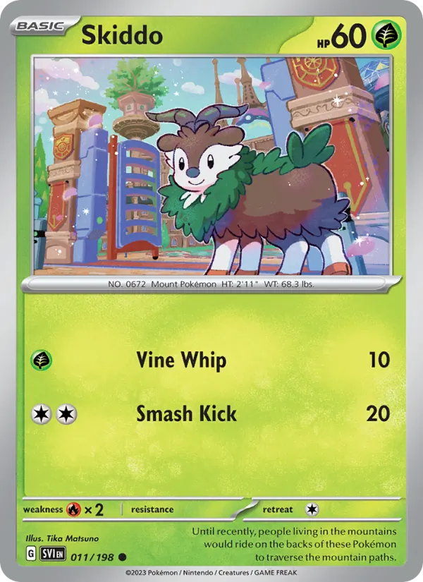 Skiddo – Scarlet & Violet 011