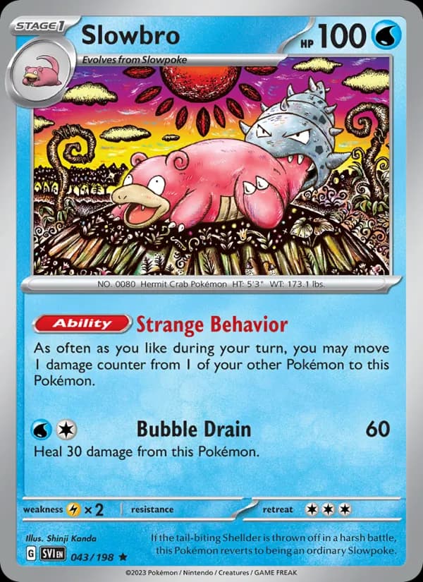 Slowbro – Scarlet & Violet 043