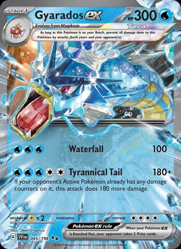 Gyarados ex – Scarlet & Violet 045