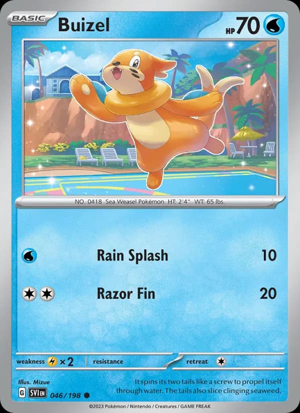 Buizel – Scarlet & Violet 046