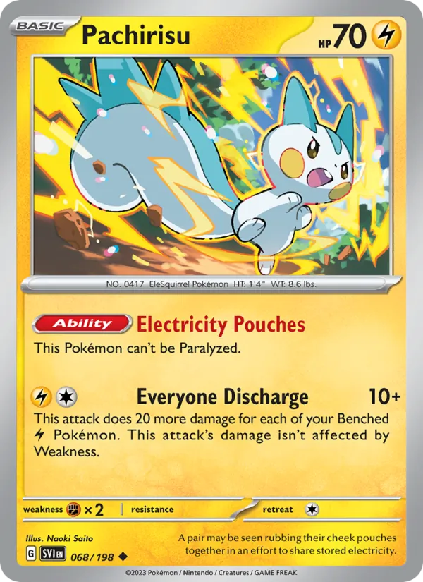 Pachirisu – Scarlet & Violet 068
