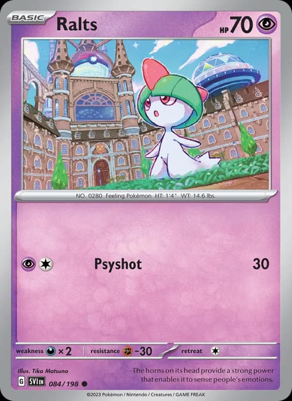 Ralts – Scarlet & Violet 084