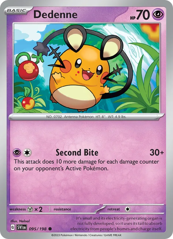 Dedenne – Scarlet & Violet 095