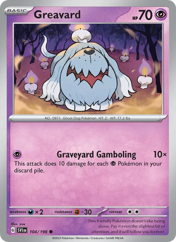 Greavard – Scarlet & Violet 104