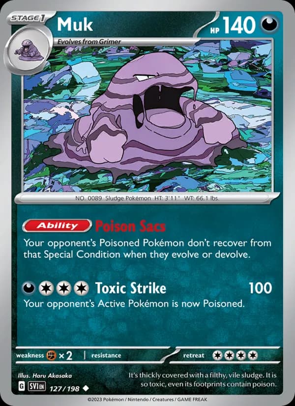 Muk – Scarlet & Violet 127