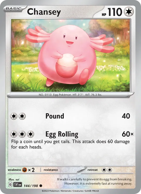 Chansey – Scarlet & Violet 144