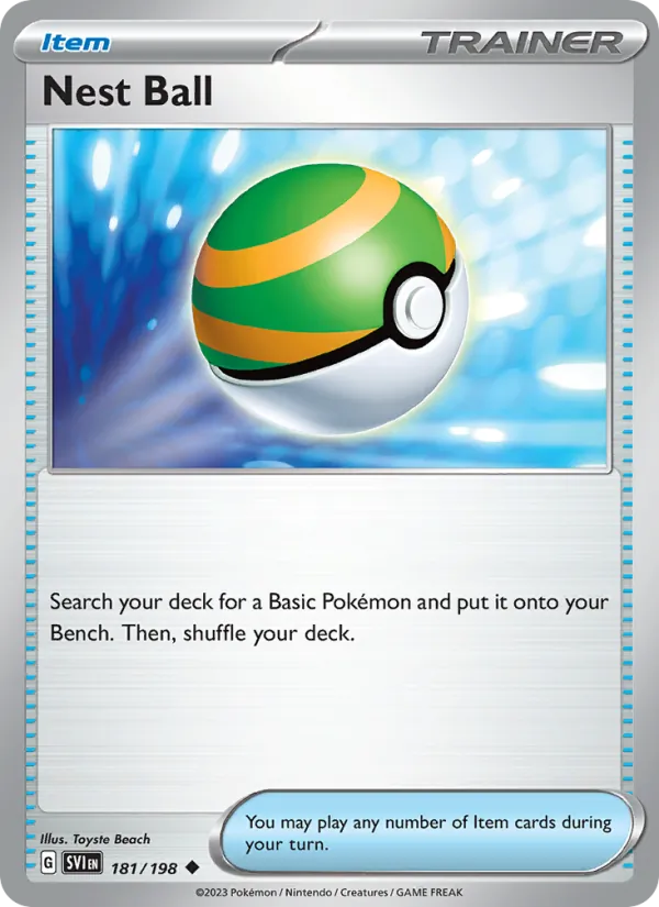 Nest Ball – Scarlet & Violet 181