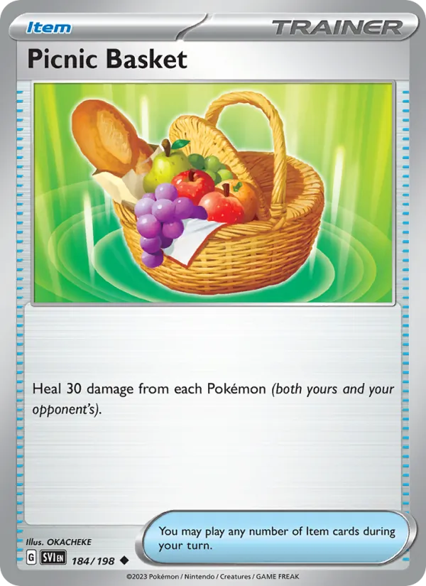 Picnic Basket – Scarlet & Violet 184