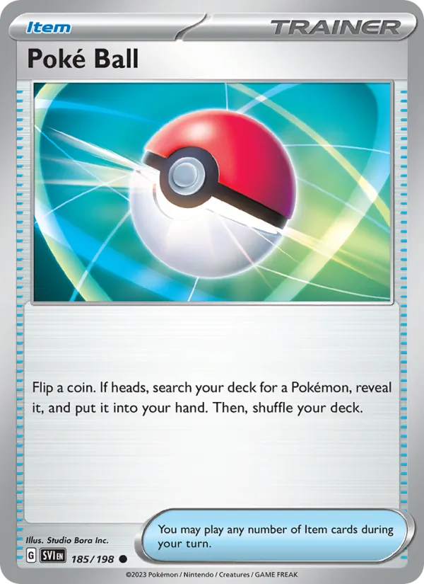 Poké Ball – Scarlet & Violet 185