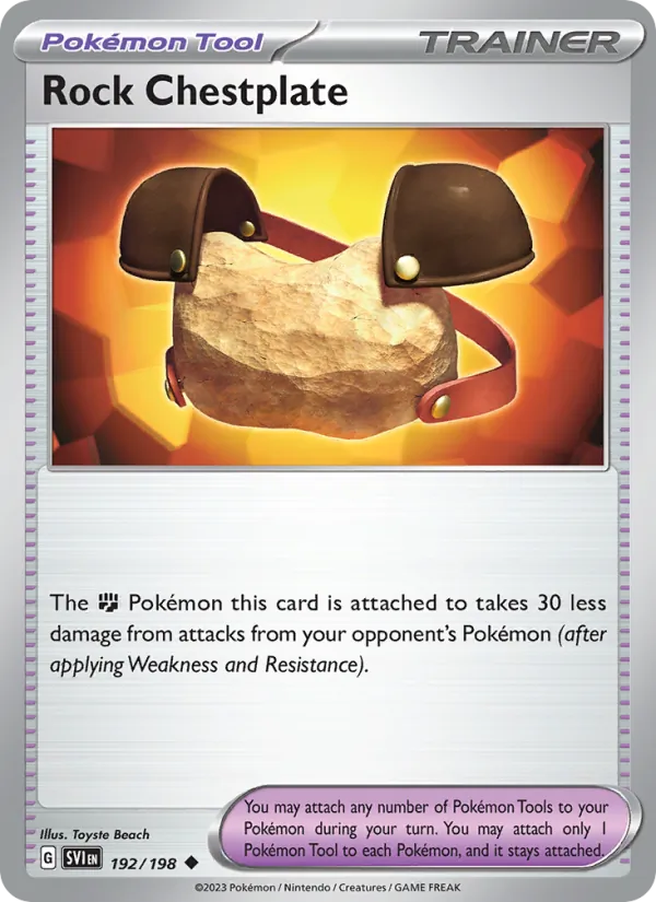 Rock Chestplate – Scarlet & Violet 192