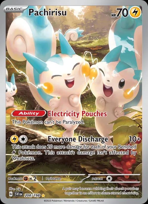 Pachirisu – Scarlet & Violet 208