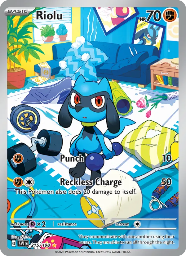 Riolu – Scarlet & Violet 215