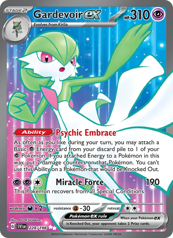 Gardevoir ex – Scarlet & Violet 228