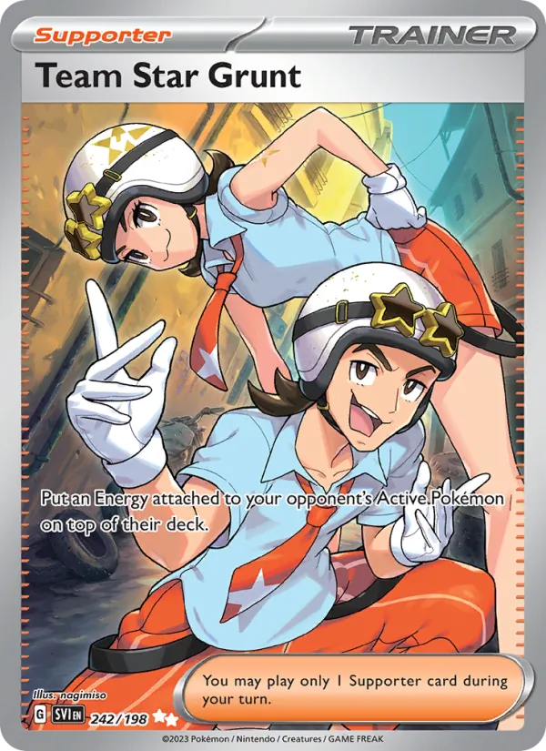 Team Star Grunt – Scarlet & Violet 242