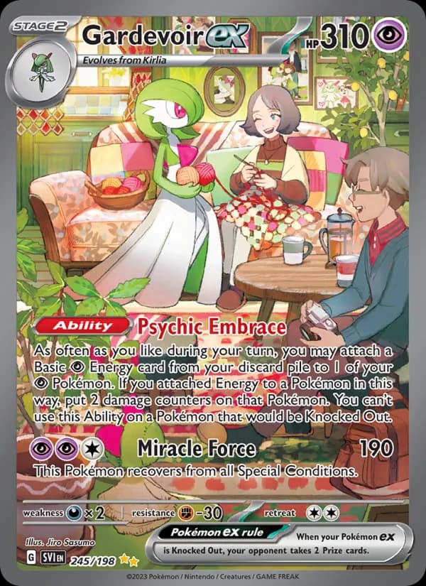 Gardevoir ex – Scarlet & Violet 245