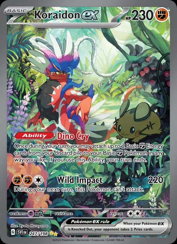 Koraidon ex – Scarlet & Violet 247