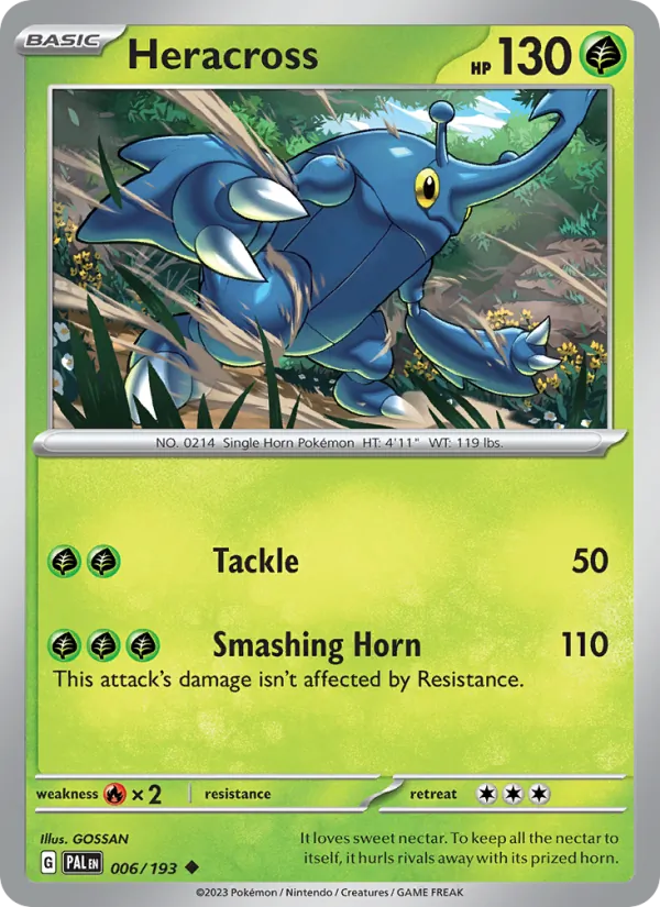 Heracross – Paldea Evolved 006