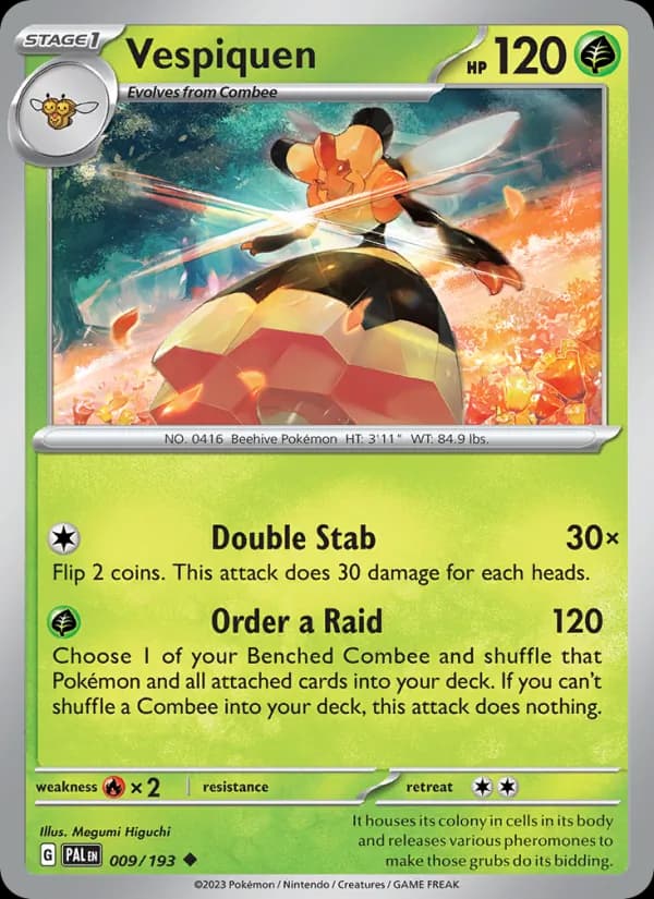 Vespiquen – Paldea Evolved 009