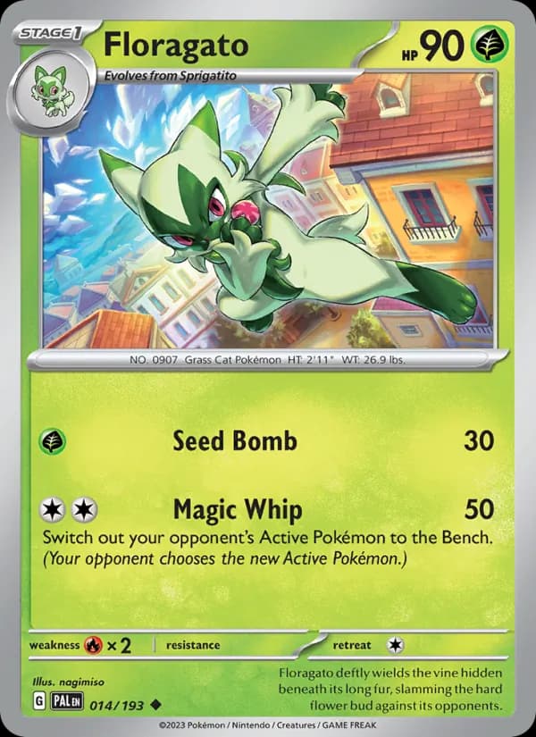 Floragato – Paldea Evolved 014