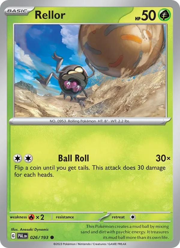 Rellor – Paldea Evolved 026
