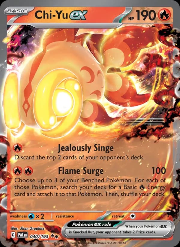 Chi-Yu ex – Paldea Evolved 040