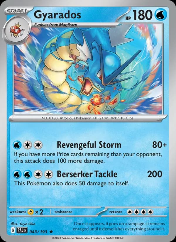 Gyarados – Paldea Evolved 043