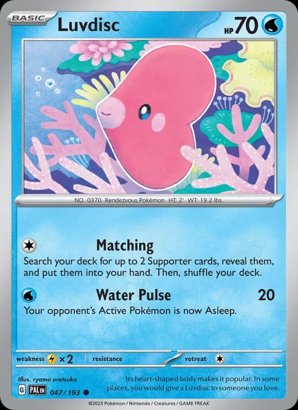 Luvdisc – Paldea Evolved 047